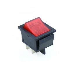 KCD4 without Light On / Off Switch - Red 
