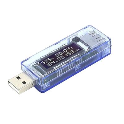 Keweısı Usb Akım ve Voltaj Ölçer V20 - 1