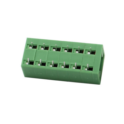 KF142R-5.08 5.08mm 6 Pin Yaylı Klemens - 2
