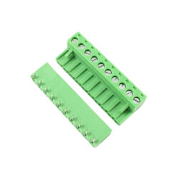 KF2EDGR-5.08-10P 90 Degree Plug-in Vertical Terminal Block 