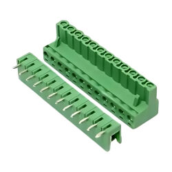 KF2EDGR-5.08-12P 12 Pin 90 Degree Pluggable Vertical Terminal Block - 1