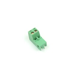 KF2EDGR-5.08-2P 90 Degree Plug-in Vertical Terminal Block 