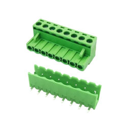 KF2EDGR-5.08-8P 8 Pin 90 Derece Geçmeli Dik Klemens