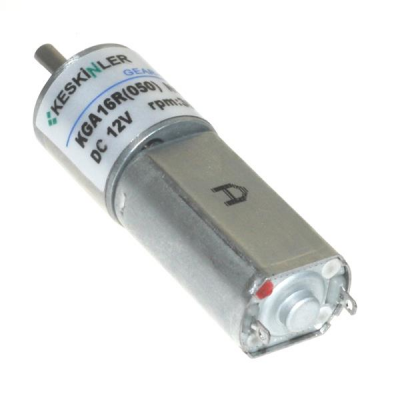 KGA16 12V 30Rpm 16mm 1:423 Geared DC Motor - 1