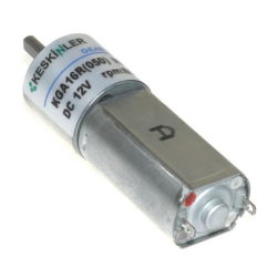 KGA16 12V 60Rpm 16mm 1:212 Geared DC Motor 