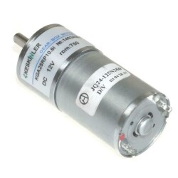 KGA25 12V 800Rpm 25mm Redüktörlü Dc Motor
