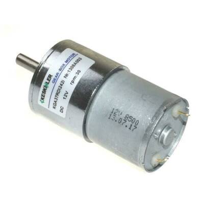 KGA37 12V 33Rpm 37mm Gearmotor Dc Motor - 1