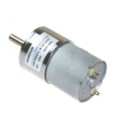 KGB37 12V 210Rpm 37mm Redüktörlü Eksantrik Dc Motor - 1