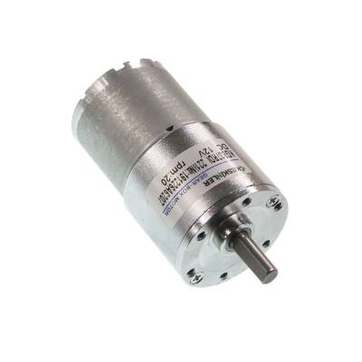 KGB37 12V 22Rpm 37mm Eccentric Dc Motor with Gearbox - 2