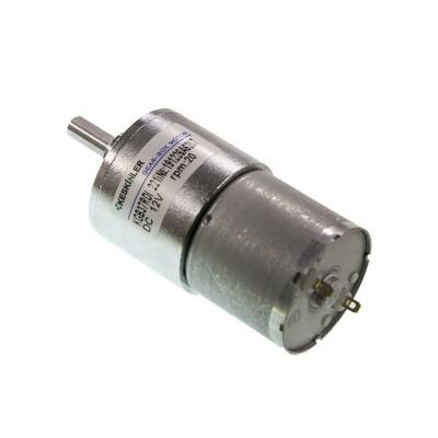 KGB37 12V 22Rpm 37mm Redüktörlü Eksantrik Dc Motor - 1