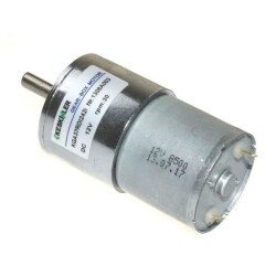 KGB37 12V 30Rpm 37mm Eccentric Dc Motor with Gearbox