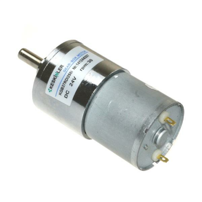 KGB37 24V 31Rpm 37mm Eccentric Dc Motor with Gearbox - 1