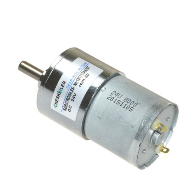 KGB37 24V 84Rpm 37mm Redüktörlü Eksantrik Dc Motor - 1