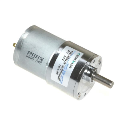 KGB37 24V 84Rpm 37mm Redüktörlü Eksantrik Dc Motor - 2