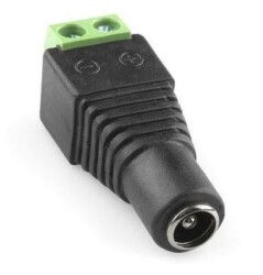 Klemens Girişli Dişi DC Barrel Jack