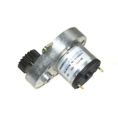 KSR 12V 40Rpm Redüktörlü (Küçük Dişli Bağlı) DC Motor - 3