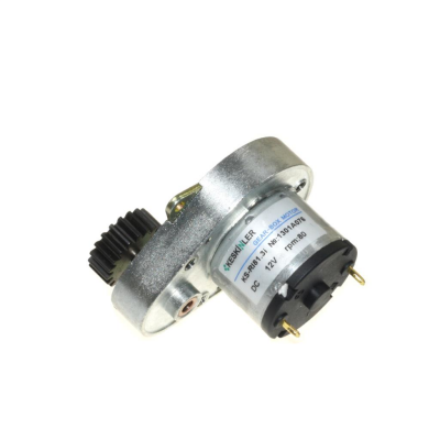 KSR 12V 80Rpm Redüktörlü ( Küçük Dişli Bağlı) DC Motor - 1