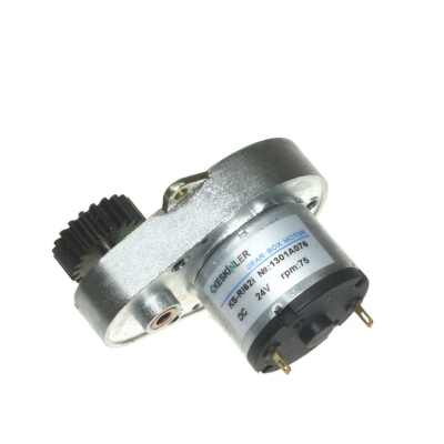 KSR 24V 75Rpm Redüktörlü ( Küçük Dişli Bağlı) DC Motor - 1