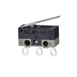 KW5-OZ-1312L1-B SPDT NO+NC 3-Pin Micro Switch