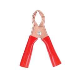 Large Battery Clip - Red