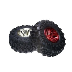 Large Off-Road Wheel 125mm x 58mm - Blue - 2