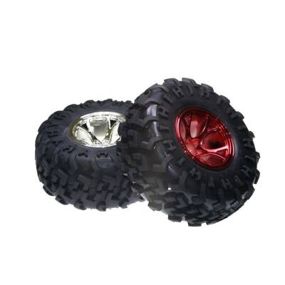 Large Off-Road Wheel 125mm x 58mm - Blue - 2