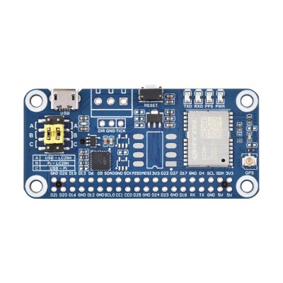 LC29H(DA) GPS/RTK Raspberry Pi HAT - 1