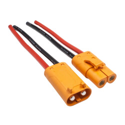 LCB60 Female-Male Lipo Battery Charging Cable Set 15cm