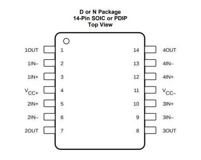 LF347N DIP-14 OpAmp Entegresi - 2