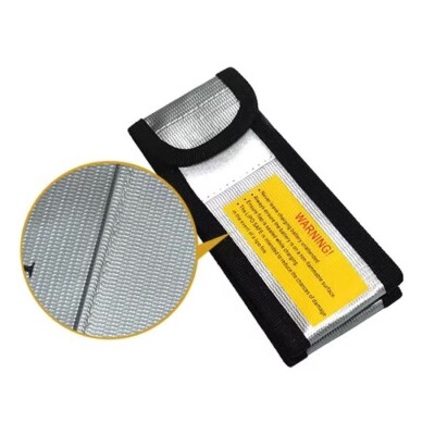 Lipo Pil Yanmaz Koruma Çantası - 6.4x5x12.5 cm - 3