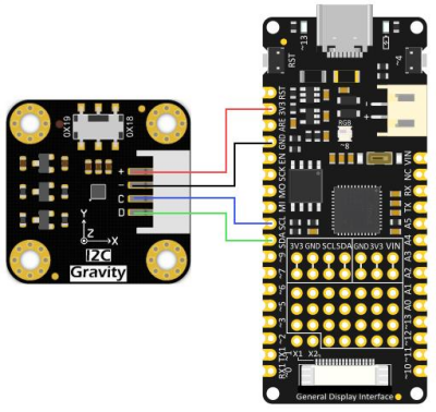 LIS2DW12 Three Axis Accelerometer Sensor ±16g - 2