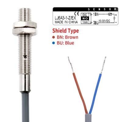 LJ6A3-1-Z/EX 6-36V NO 1mm Inductive Distance Sensor - 3