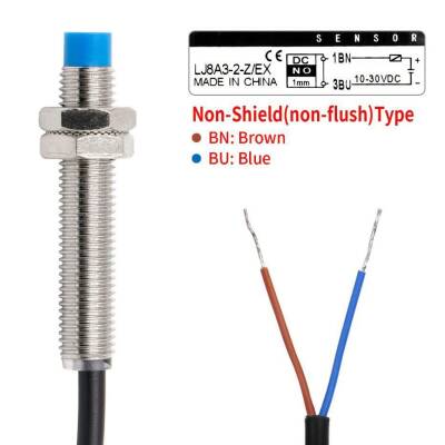 LJ8A3-2-Z/EX 6-36V 2mm NO Inductive Distance Sensor - 3