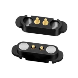LK-2PIN-1450404 2-Pin 2.54mm Pogo Pin Manyetik Konnektör Takımı 