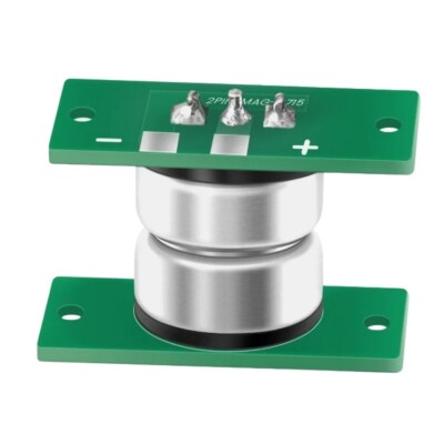 LK-2PIN-R1052-PCB2011 2-Pin 10mm Pogo Pin Manyetik Konnektör Takımı - PCB'li - 2