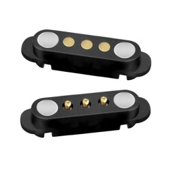 LK-3PIN-1700404 3-Pin 2.54mm Pogo Pin Magnetic Connector Set 