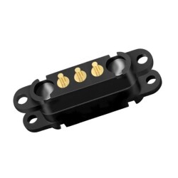 LK-3PIN-2080404 3-Pin 2.54mm Pogo Pin Manyetik Konnektör Takımı - Kulaklı - 2