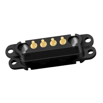 LK-4PIN-2340404 4-Pin 2.54mm Pogo Pin Manyetik Konnektör Takımı - Kulaklı - 2