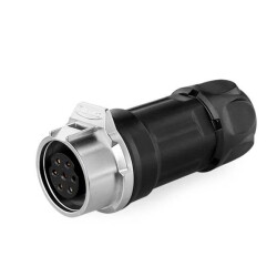LP-16-J07PP-01-001 7-Pin Waterproof Connector - Female - CNLINKO