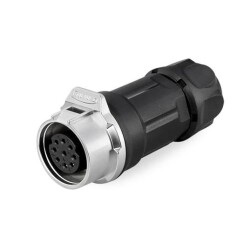 LP-16-J09PP-01-001 9-Pin Waterproof Connector - Female - CNLINKO