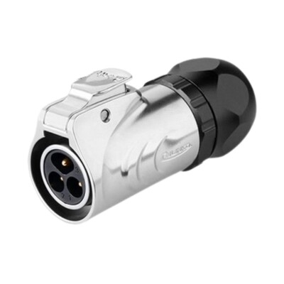 LP-20-C03PE-03-001A 3-Pin Su Geçirmez Konnektör - Erkek - 1