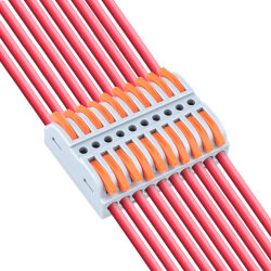 LT-223-10X 10-Giriş 10-Çıkış Kablo Birleştirici Klemens - 2