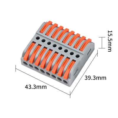 LT-223-8X 8-Input 8-Output Cable Connector Terminal - 3
