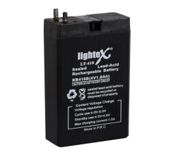 LT-418 4V 1.8 Ah Maintenance-Free Searchlight Battery