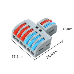 LT-623 2-Input 6-Output Cable Connector - 3