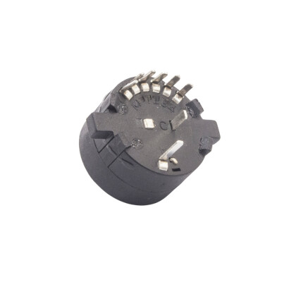 LW-2025 20mm 6 Position Rotary Switch - Commitator - 2