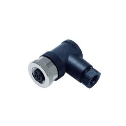 M12 4 Pin Female Connector - 90 Degree