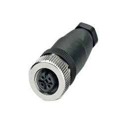 M12 4 Pin Female Connector