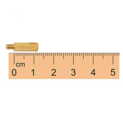 M2 12mm Metal Female-Male Spacer (Standoff) - Metal Distance - 1