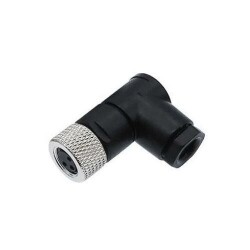 M8 3 Pin Female Connector - 90 Degree - NEMUS